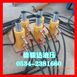 德州100噸空心千斤頂專業制造商德駿達 精湛工藝與液壓泵配套應用